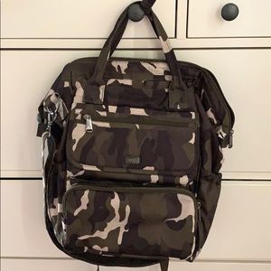 Lug Via 3 in 1 bag Olive green camouflage